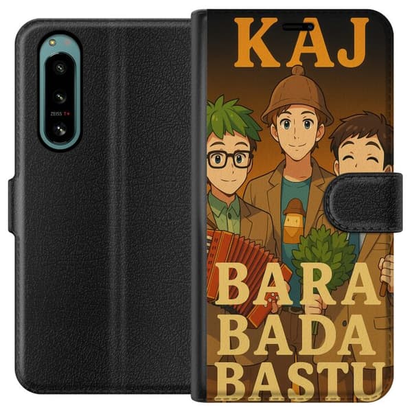 Sony Xperia 5 IV Plånboksfodral KAJ Bara bada bastu