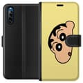 Miniatyrbillede 1 af 3: Sony Xperia L4 Tegnebogsetui Peeking Shinchan