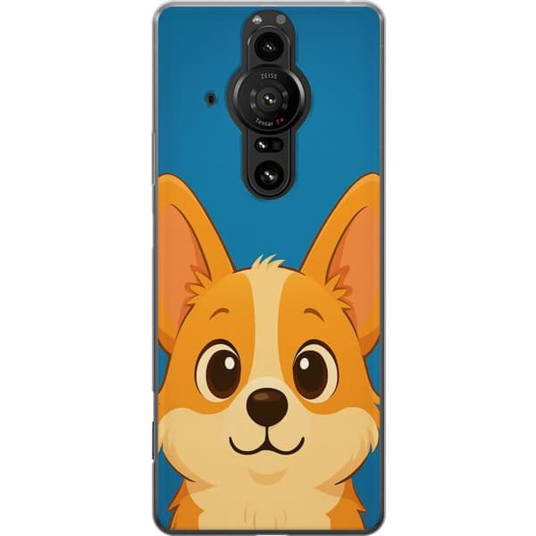 Sony Xperia Pro-I Gjennomsiktig deksel Hello Corgi