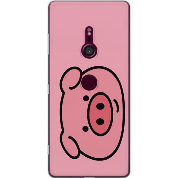 Sony Xperia XZ3 Genomskinligt Skal Kawaii Piggy