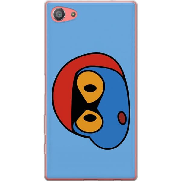 Sony Xperia Z5 Compact Läpinäkyvä kuori Bold Bot Head