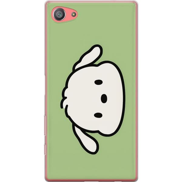 Sony Xperia Z5 Compact Läpinäkyvä kuori Snoopy Flip