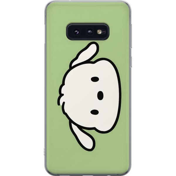 Samsung Galaxy S10e Läpinäkyvä kuori Snoopy Flip