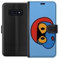 Pikkukuva 1 / 3: Samsung Galaxy S10e Lompakkokotelo Bold Bot Head