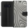 Pikkukuva 1 / 3: Samsung Galaxy S10e Lompakkokotelo Hopea-aallot