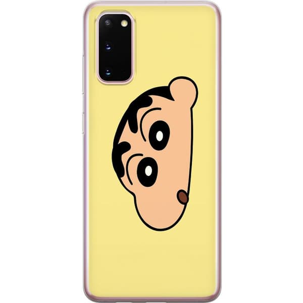 Samsung Galaxy S20 Gennemsigtig cover Peeking Shinchan