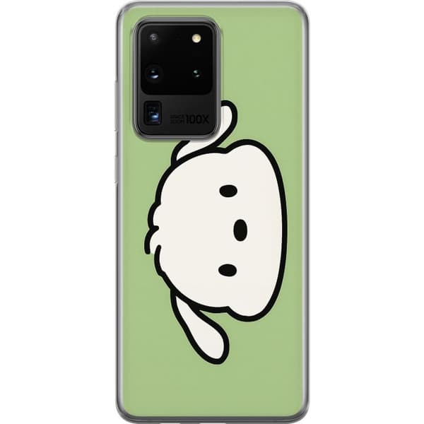 Samsung Galaxy S20 Ultra Läpinäkyvä kuori Snoopy Flip