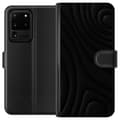 Pikkukuva 1 / 3: Samsung Galaxy S20 Ultra Lompakkokotelo Tummat Aallot