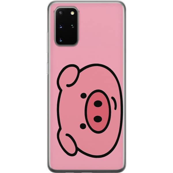 Samsung Galaxy S20+ Läpinäkyvä kuori Kawaii Piggy