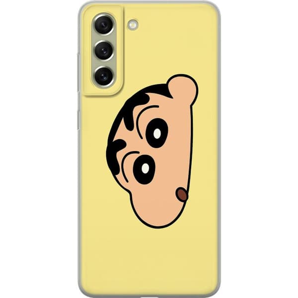 Samsung Galaxy S21 FE 5G Gjennomsiktig deksel Peeking Shinchan