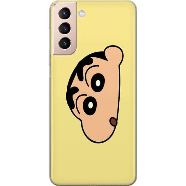 Samsung Galaxy S21 Gjennomsiktig deksel Peeking Shinchan