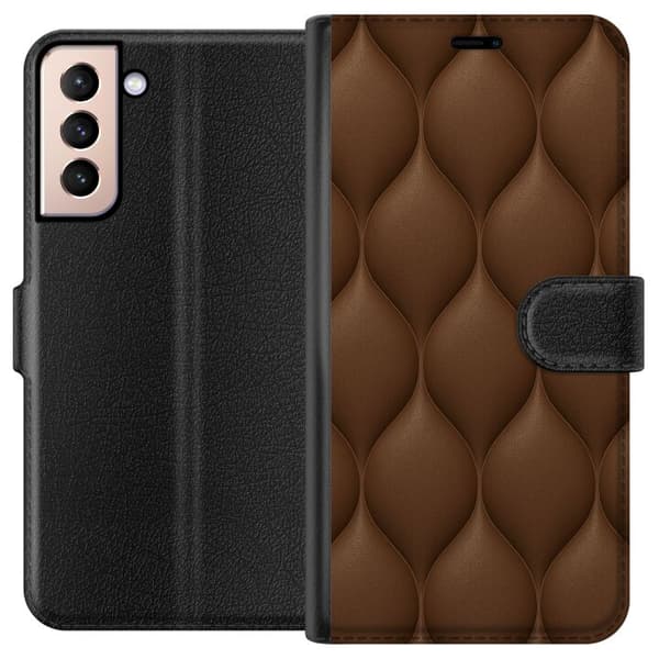Samsung Galaxy S21 Plånboksfodral Cocoa Scales