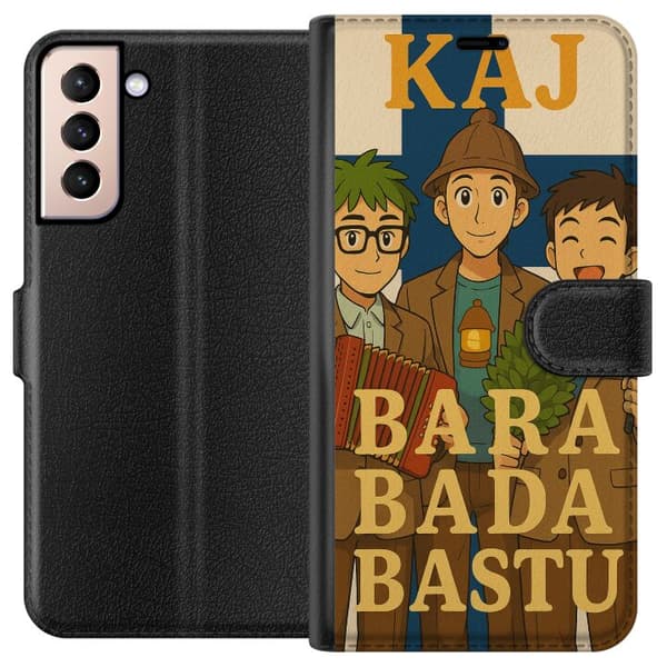 Samsung Galaxy S21 Lommeboketui Bare ta en badstu KAJ