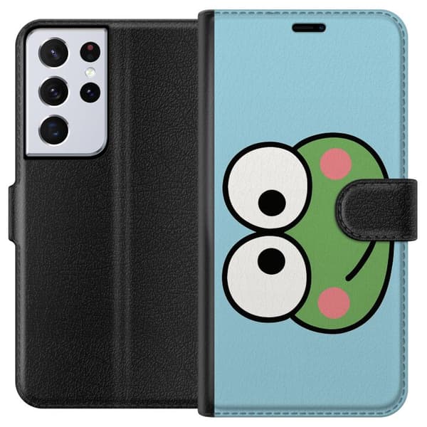 Samsung Galaxy S21 Ultra 5G Lommeboketui Keroppi Smile
