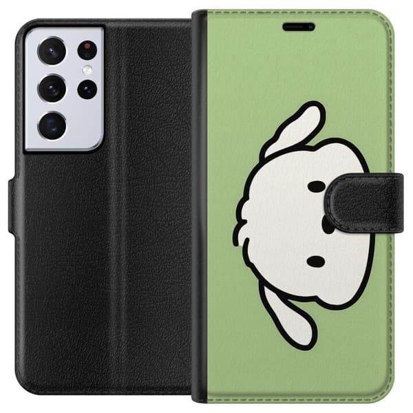 Samsung Galaxy S21 Ultra 5G Plånboksfodral Snoopy Flip