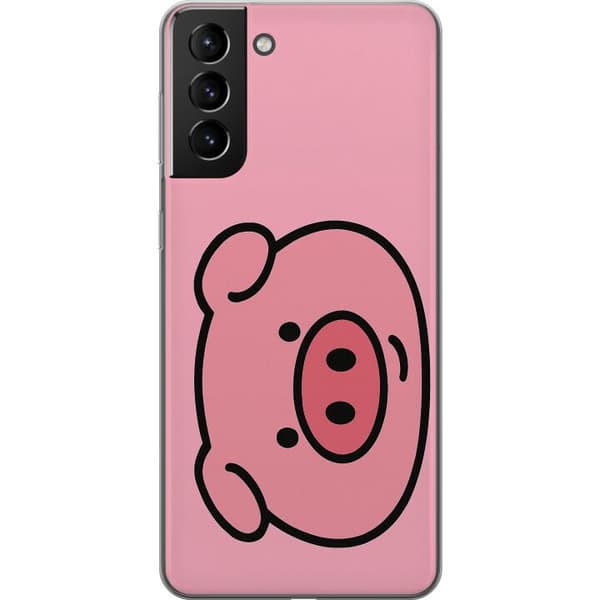 Samsung Galaxy S21+ 5G Gjennomsiktig deksel Kawaii Piggy