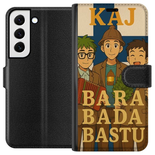 Samsung Galaxy S22+ 5G Lompakkokotelo Vain ota sauna KAJ