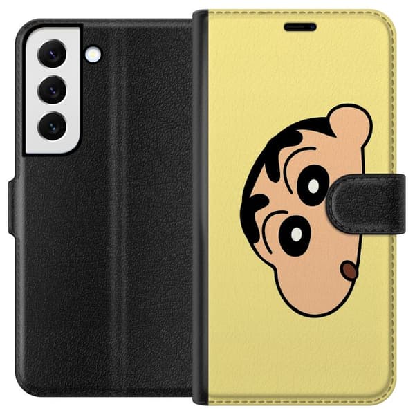 Samsung Galaxy S22 5G Tegnebogsetui Peeking Shinchan