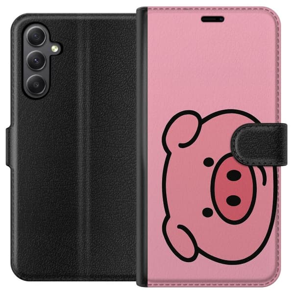 Samsung Galaxy S23 FE Tegnebogsetui Kawaii Piggy