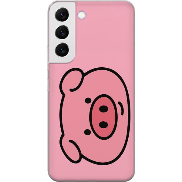 Samsung Galaxy S22+ 5G Gennemsigtig cover Kawaii Piggy