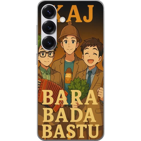 Samsung Galaxy S25 Gennemsigtig cover KAJ Bara kun bader i saunaen
