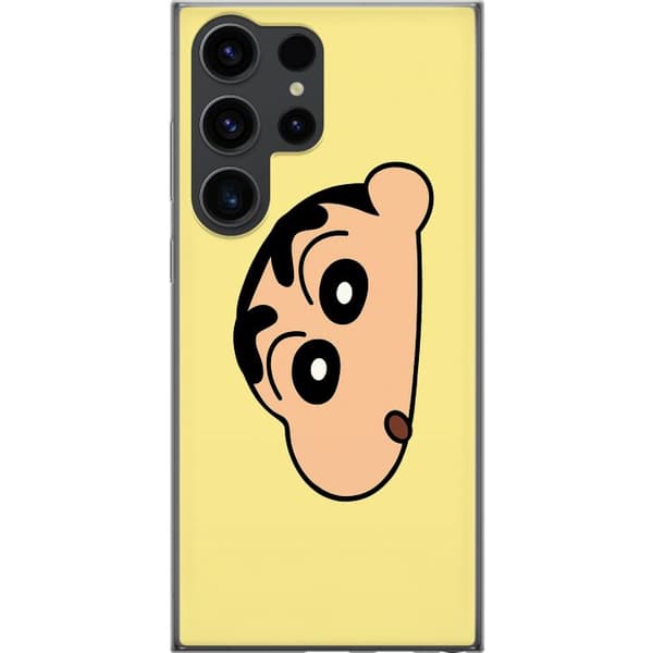 Samsung Galaxy S24 Ultra Gennemsigtig cover Peeking Shinchan