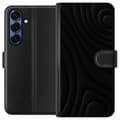 Pikkukuva 1 / 3: Samsung Galaxy S25+ Lompakkokotelo Tummat Aallot
