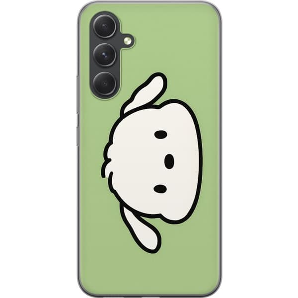 Samsung Galaxy S24 FE Gennemsigtig cover Snoopy Flip