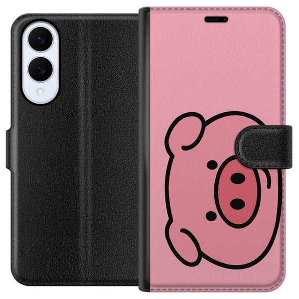 Samsung Galaxy S25 Edge Plånboksfodral Kawaii Piggy