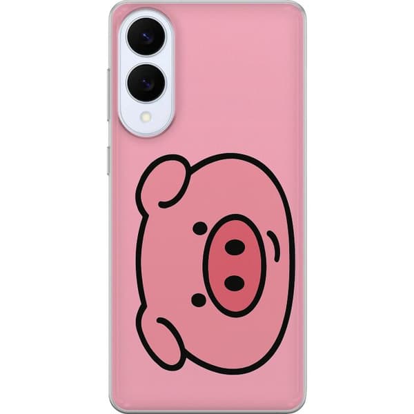 Samsung Galaxy S25 Edge Gjennomsiktig deksel Kawaii Piggy