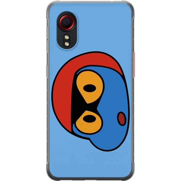 Samsung Galaxy Xcover 5 Gennemsigtig cover Bold Bot Head