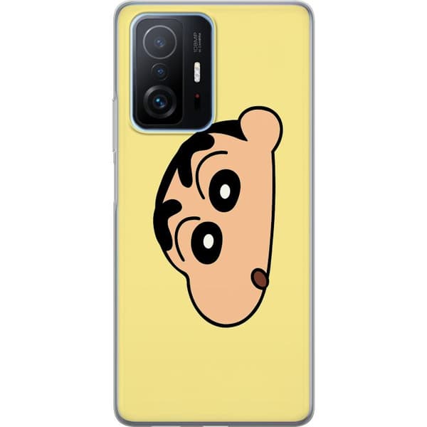 Xiaomi 11T Pro Läpinäkyvä kuori Peeking Shinchan