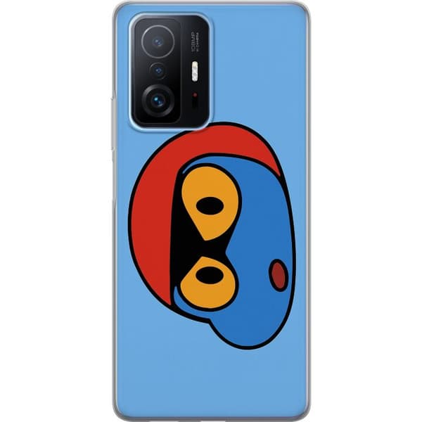 Xiaomi 11T Pro Gjennomsiktig deksel Bold Bot Head
