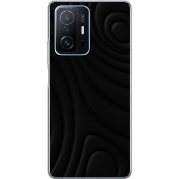 Xiaomi 11T Pro Läpinäkyvä kuori Tummat Aallot