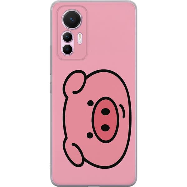 Xiaomi 12 Lite Läpinäkyvä kuori Kawaii Piggy