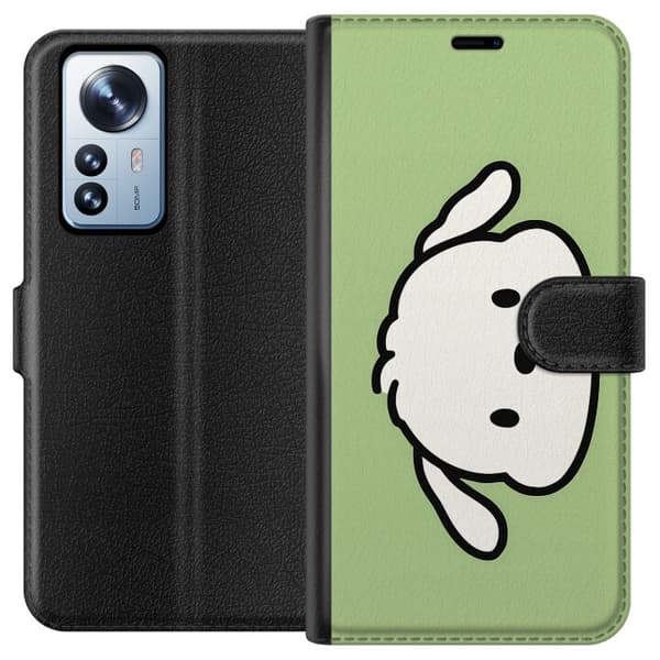 Xiaomi 12 Pro Tegnebogsetui Snoopy Flip