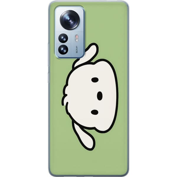Xiaomi 12 Pro Gennemsigtig cover Snoopy Flip