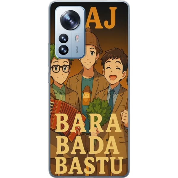 Xiaomi 12 Pro Gennemsigtig cover KAJ Bara kun bader i saunaen