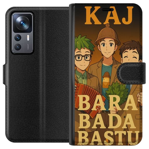 Xiaomi 12T Lommeboketui KAJ Bara bare bade i badstuen