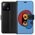 Miniatyrbillede 1 af 3: Xiaomi 13 Tegnebogsetui Bold Bot Head