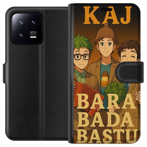 Xiaomi 13 Tegnebogsetui KAJ Bara kun bader i saunaen