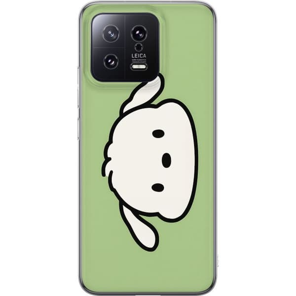 Xiaomi 13 Läpinäkyvä kuori Snoopy Flip