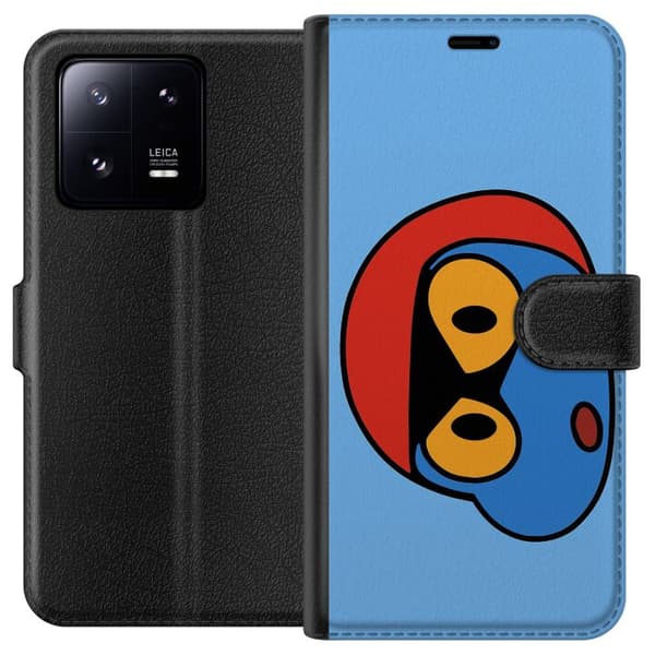Xiaomi 13 Pro Lompakkokotelo Bold Bot Head