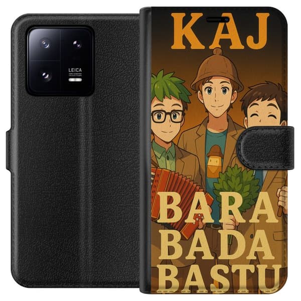Xiaomi 13 Pro Lompakkokotelo KAJ Bara vain kylpeä saunassa