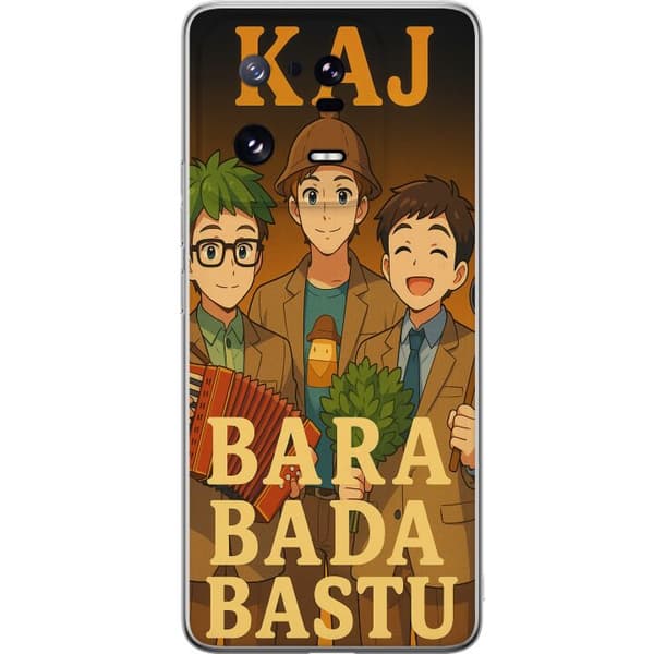 Xiaomi 13 Pro Gennemsigtig cover KAJ Bara kun bader i saunaen