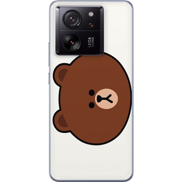 Xiaomi 13T Gennemsigtig cover Rund Bjørn