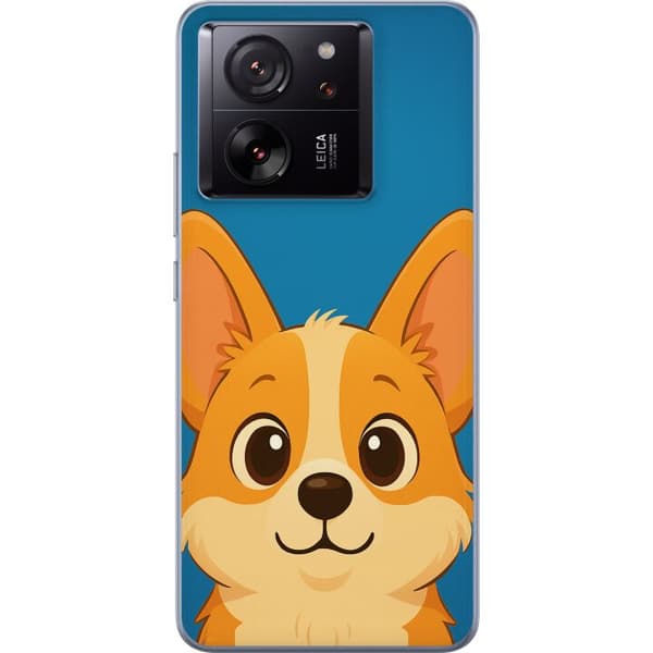 Xiaomi 13T Pro Gjennomsiktig deksel Hello Corgi