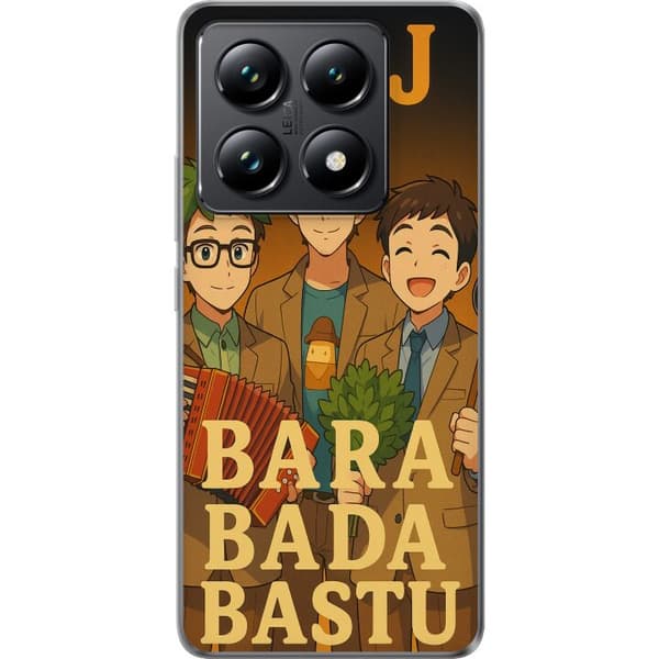 Xiaomi 14T Pro Gennemsigtig cover KAJ Bara kun bader i saunaen