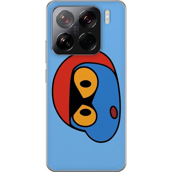 Xiaomi 15 Pro Läpinäkyvä kuori Bold Bot Head