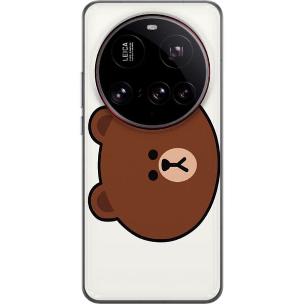 Xiaomi 15 Ultra Läpinäkyvä kuori line friends brown